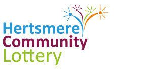 Hertsmere community lottery logo