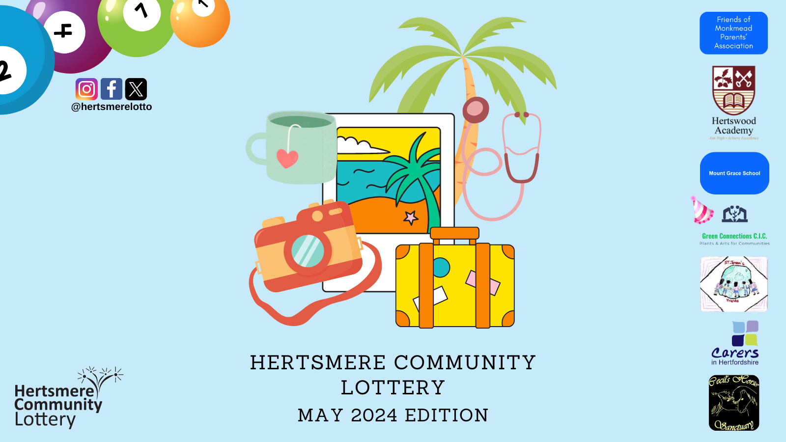 Hertsmere Community Lottery Round Up May 2024 Edition